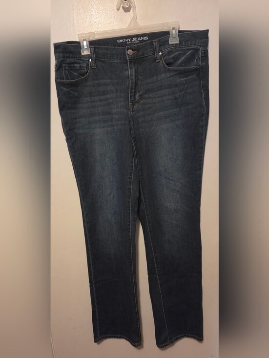 Dkny Denim - DKNY Women's Skinny Jeans in Dark Blue Wash